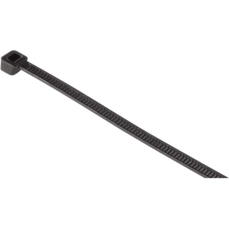 Hama Serre-câbles plastique noir flexible (L x l) 20 cm x 0.48 cm 50 pc(s) 00221000 Q221593