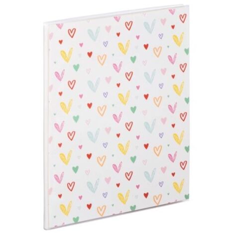 Hama Shine Hearts 10x15 80 Fotos Einsteck/Memo 3868