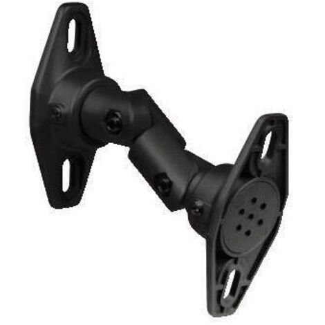 Hama soporte altavoces de pared negro pack de 2 unidades