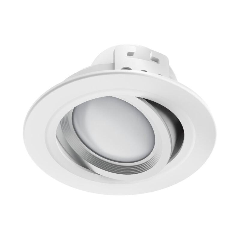 Spot encastrable led wifi, 5W, commande vocale/appli, réglable, blanc Hama