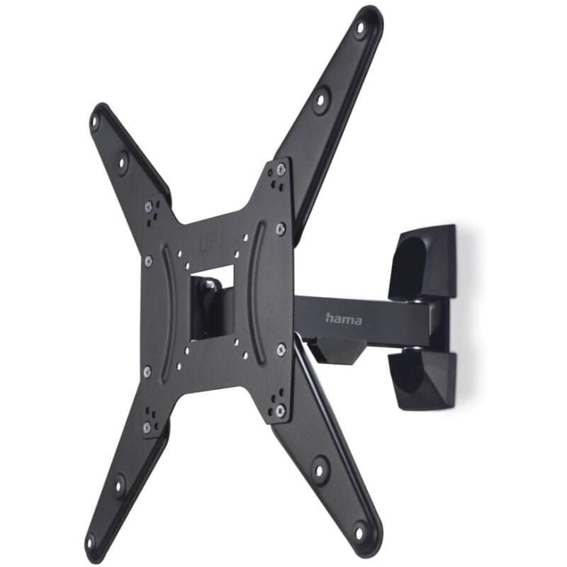 Hama - Support mural tv pour écran 81-165 cm Noir