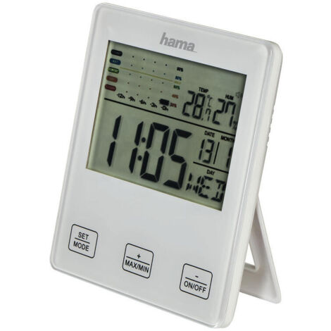 HAMA TERMOHIGROMETRO TH-10 CON ALARMA DE MOHO