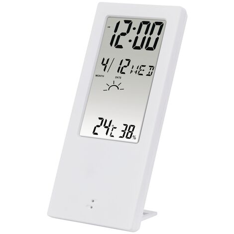 Hama Thermomètre/hygromètre TH-140 avec indication météo Blanc