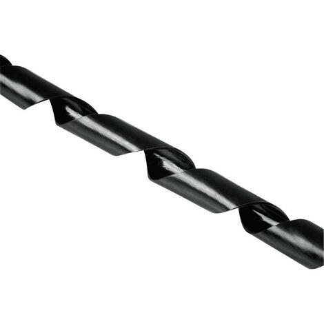 Hama Tube guide-câbles Polyéthylène noir flexible (Ø x L) 30 mm x 2500 mm 1 pc(s) 00020509