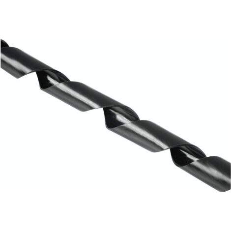Hama Tube guide-câbles Polyéthylène noir flexible (Ø x L) 30 mm x 2500 mm 1 pc(s) 00220994 V586453