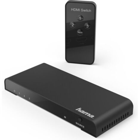 Hama umschalter hdmi 3x1 4k