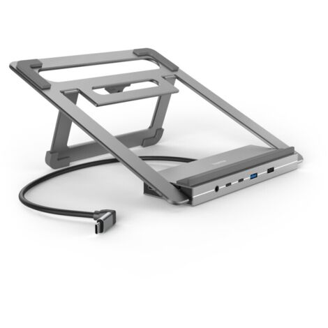 Hama USB-C-Docking-Station Connect2Office Stand, Notebook-Halterung, 12 Ports