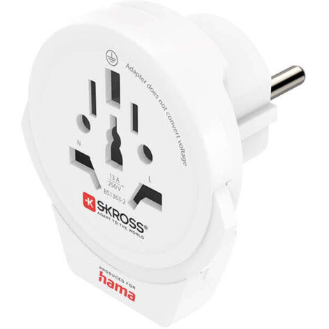 Hama weltreiseadapter world eu