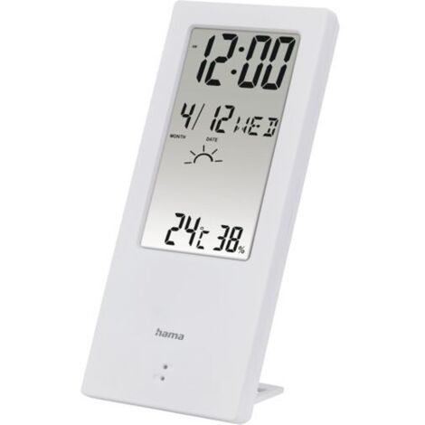 Hama Wetterstation TH-140 weiß Thermometer/Hygrometer 186366