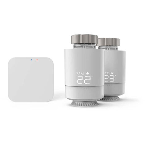 HAMA WiFi Smart Heizkörperthermostat 2er-Pack Zentralsteuerung