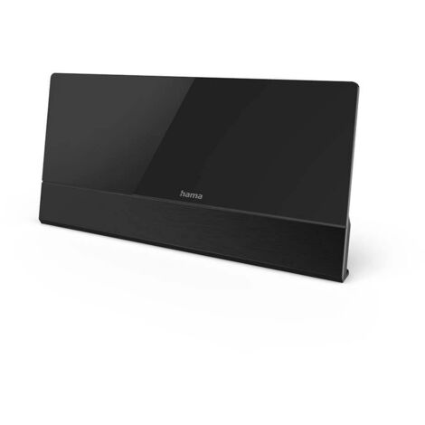 HAMA Zimmerantenne Pro 55 DAB+/DAB/DVB-T2/FM Mattschwarz