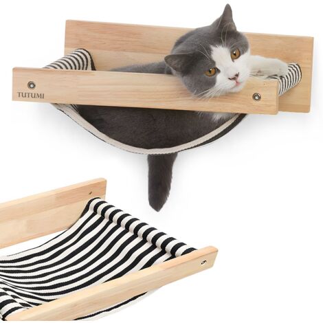 HAMAC À CHAT STRIPES P70513 TUTUMI P70512 BEIGE STRIPES