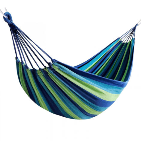 Hamac aktive garden cotton hammock coton 200x100 cm