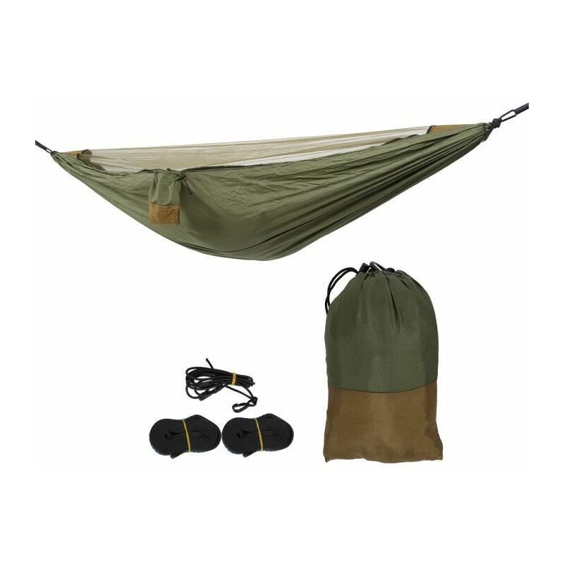 Live House - Hamac anti-moustiques, hamac anti-moustiques en nylon portable pour l'extérieur, lit de camping en nylon, lit de couchage (vertExtérieur