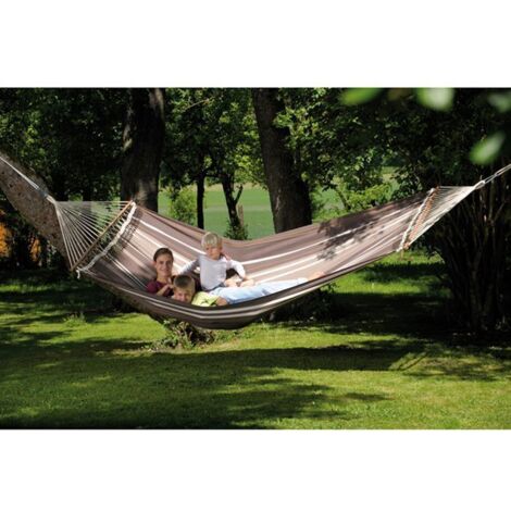 Hamac artisanal XXL en coton et polyester Palacio cafe