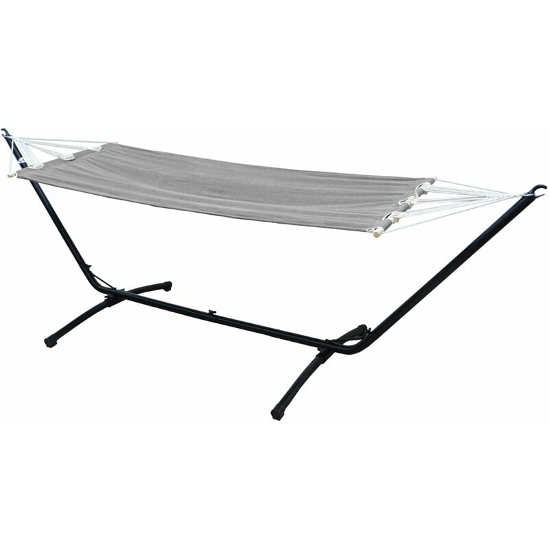 Hamac avec Support - 310cm Support Hamac Acier - 190x80 Hamac Jardin Exterieur