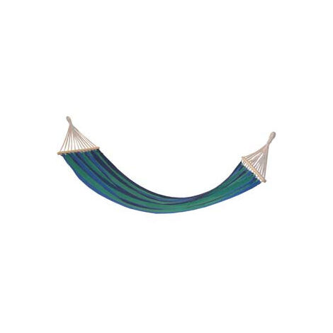 Hamac Bahamas Rayure Bleu/Vert 200X100 - 200x100 cm