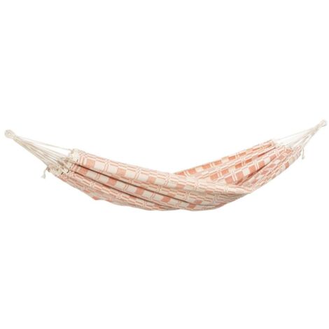 Hamac brésilien XXL CARIOCA Amazonas orange jacquard 3 personnes