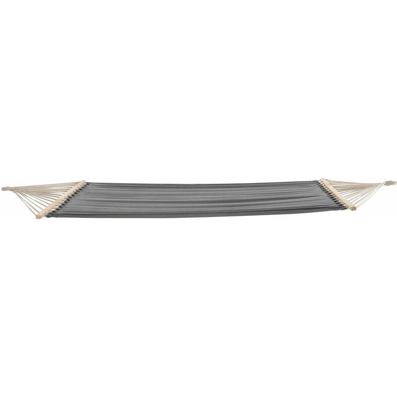 Hamac capacité jusqu'à 200 kg 200/220 x 150 cm gris