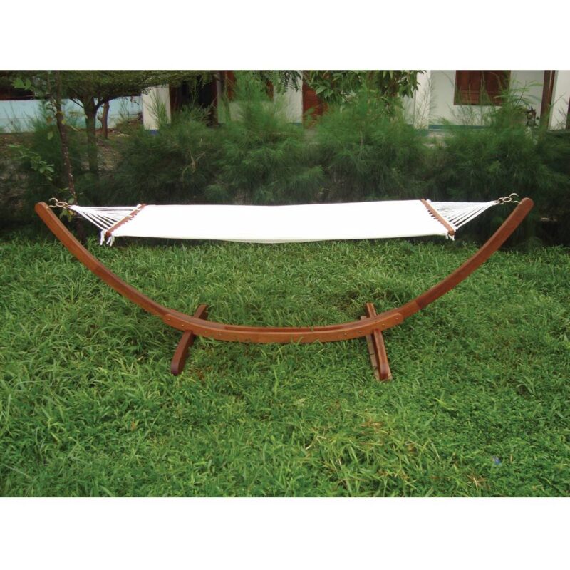 Hamac en bois avec support