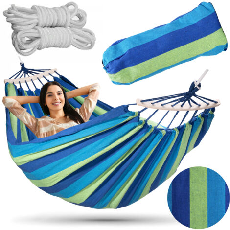Hamac de jardin rayé EDEN LAGOON