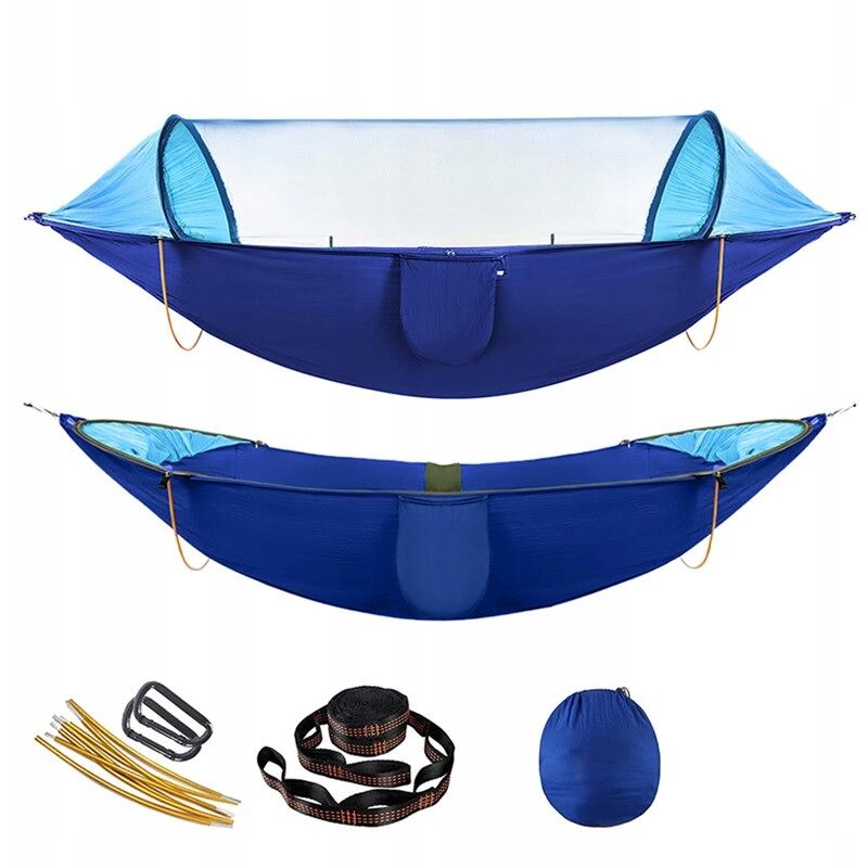 Hamac de voyage avec moustiquaire 260x140 cm