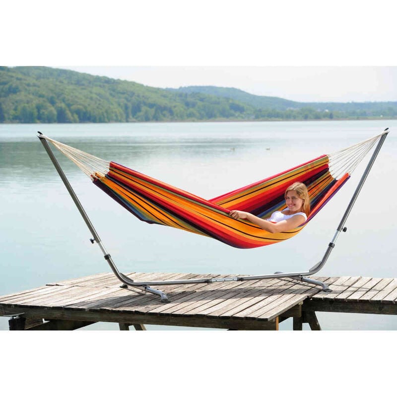Hamac 2 places Barbados arc-en-ciel Amazonas