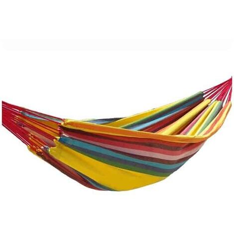 Hamac double Rayé coloré