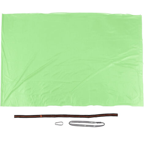 Hamac élastique pour enfants 100x280cm, balançoire lit intérieur extérieur maison, vert