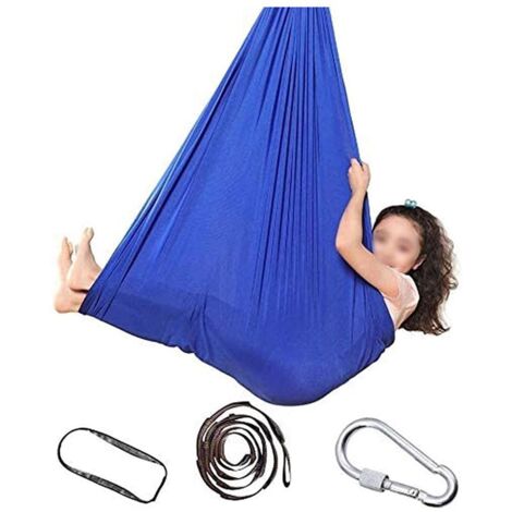 Hamac élastique sensoriel pour enfants, ados et adultes - Balançoire yoga thérapeutique