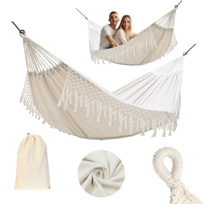 Hamac en corde tressée 400256