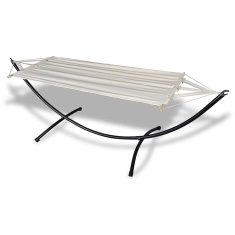 Hamac en coton, 80 x 200 cm Couleur crème