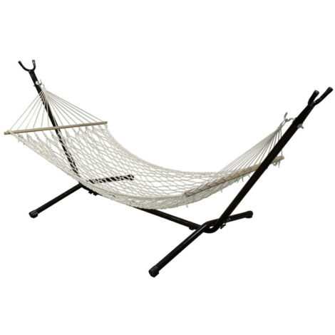 Hamac en Coton "Ubub" 200cm Blanc Crème