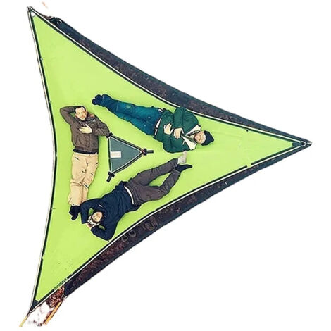 Hamac gant de camping 280 cm vert