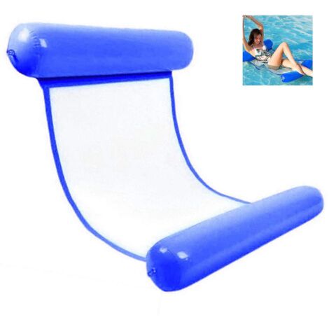 Hamac gonflable aquatique, hamac flottant inclinable, hamac-lit flottant gonflable 4 en 1