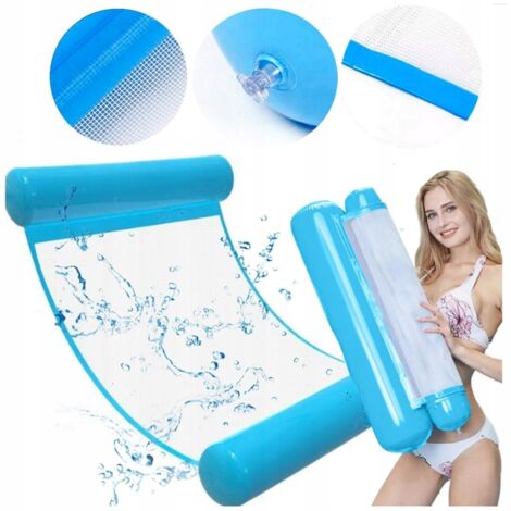 Hamac gonflable, matelas, chaise de bureau pour piscine, flottant, gonflable