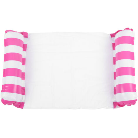 Hamac Gonflable Polyvalent Adulte pour Piscine, Flotteur Lumineux, Jouet Radeau Violet