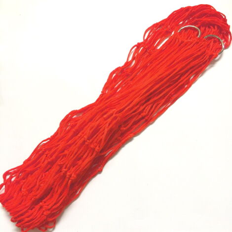 Hamac - Maille en nylon - Respirant - Portable pour l'extérieur - Sac de rangement + 2 cordes épaisses