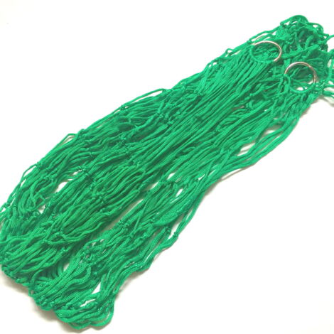 Hamac - Maille en nylon - Respirant - Portable pour l'extérieur - Sac de rangement + 2 cordes épaisses