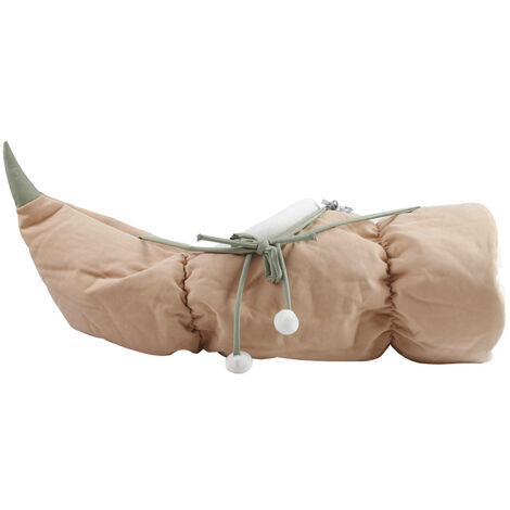 Hamac pliable pour chat Nid de berceau de racine de lotus Nid de chat semi-fermé A-BDD