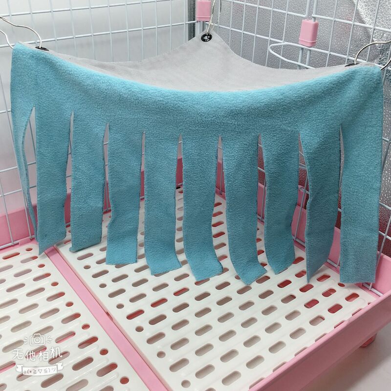 Hamac pour petits animaux, jouet suspendu pour hamster, balançoire hamac, furet chinchilla, écureuil, cochon d'Inde, souris, accessoires de literie