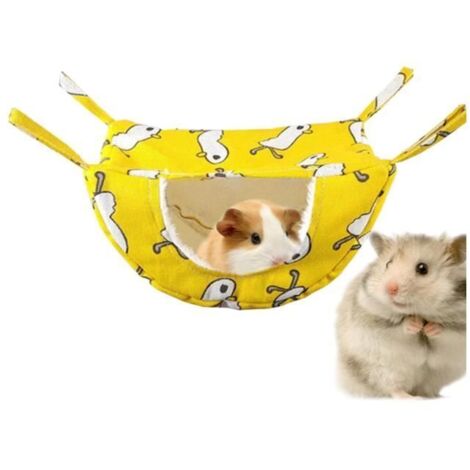 Hamac pour petits animaux Lit pour furet, souris, hamac, Lit chaud pour furet, accessoires de cage pour furet, cochon d'Inde furet