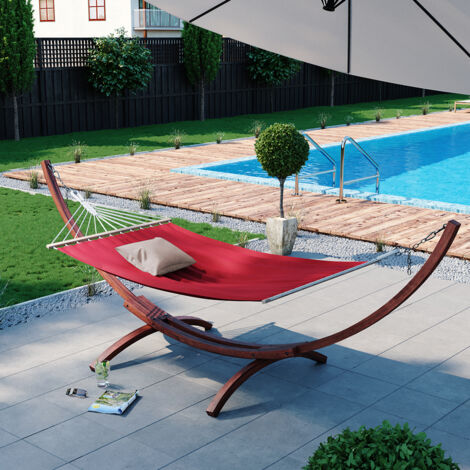 Hamac , Rouge, 190 x 120 cm, OK-Living