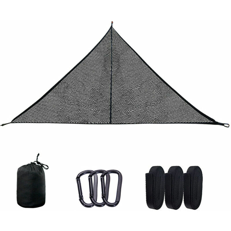 Ayyqh - Hamac triangulaire en maille respirante pour l'extérieur pour la randonnée en camping