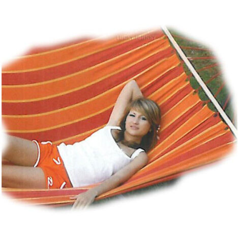 Hamaca Bahamas Naranja/Rojo Cm 150X200 Vette 08664