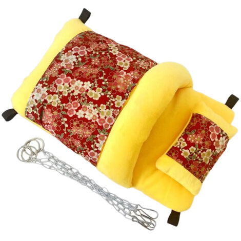 Hamaca Colgante Para Loro Lit Casa Con Y Cadena Amarillo