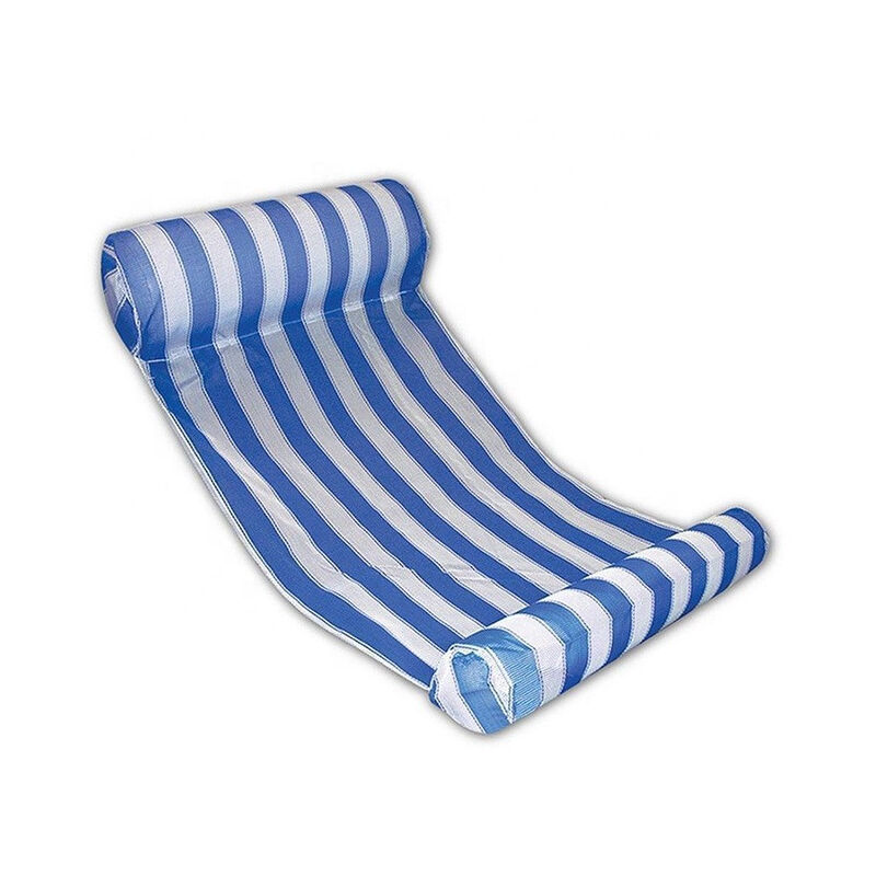 Hamaca De Piscina Inflable, Boya De Colchón Inflable Fácil Para Adultos, Silla De Cama Flotante De Agua Portátil Para Piscina De Playa De Mar, 132 X