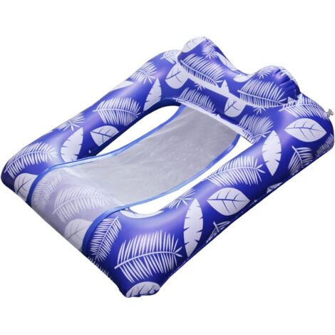 Hamaca hinchable de PVC para piscina, colchón de agua de verano, cama flotante para piscina, boya estable para adultos y niños.
