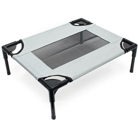 Hamaca para perros y gatos Portátil Outdoor Gris M 77x61x20cm hasta 20kg Cama mascotas Animales