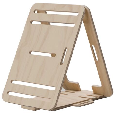 Hamaca respaldo Racó plegable en madera contrachapada de pino (57x38x38 cm) PLYKIT - Madera natural